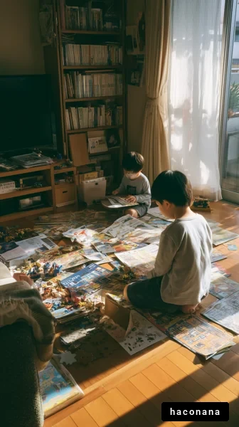 子供たちの楽しい遊びの時間