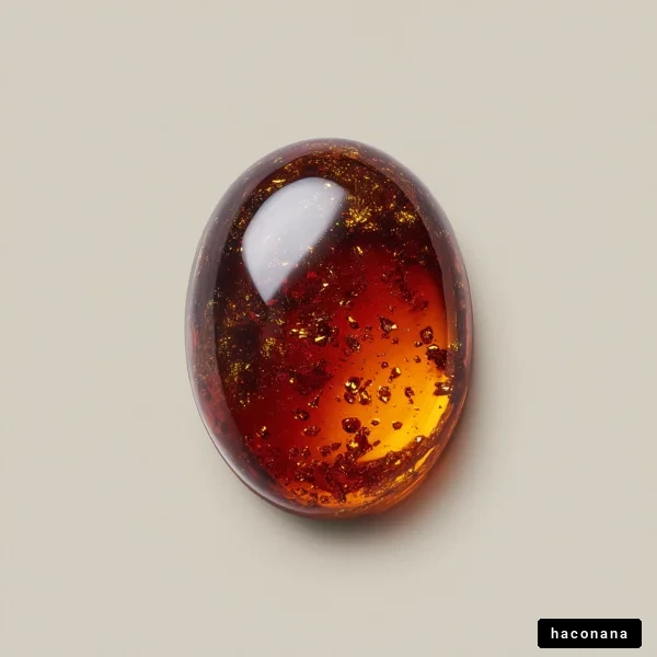 美しい琥珀の宝石