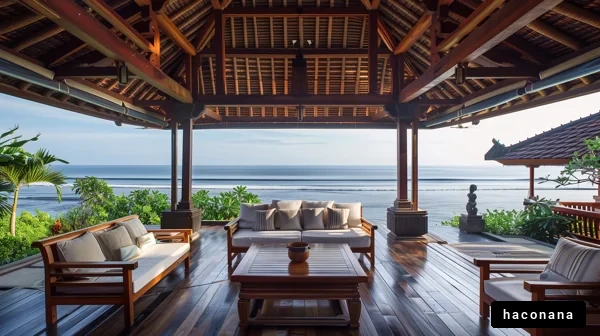 海が見えるリラックス空間