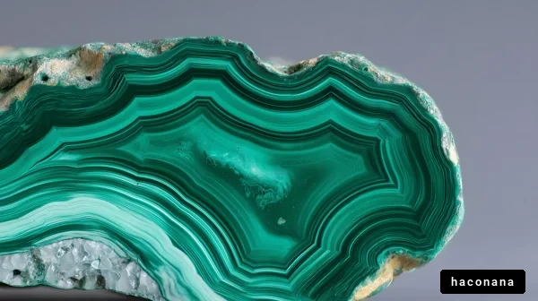 美しい緑色の鉱石