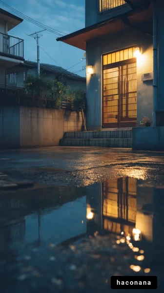 夕暮れの静けさ