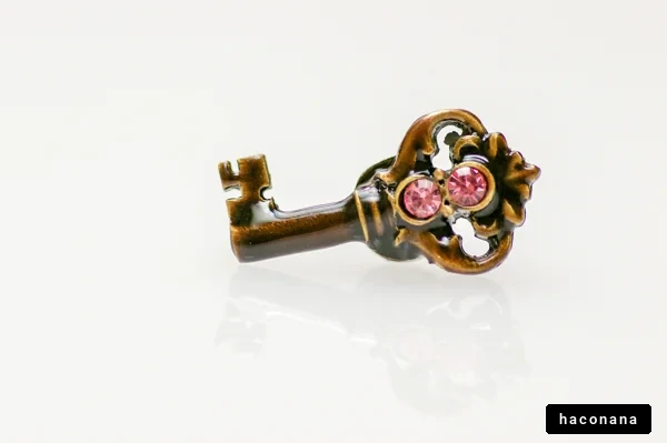 美しい装飾の鍵