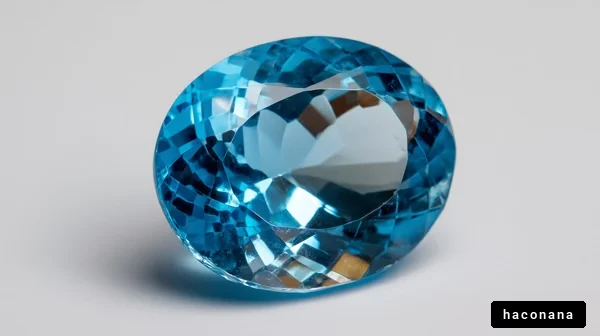 青い宝石の美しさ