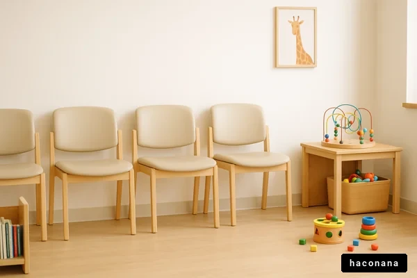 明るい待合室の風景