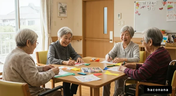 高齢者の楽しいアートセッション