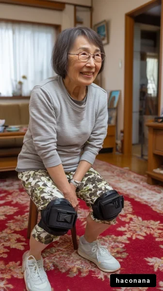 家庭でくつろぐ女性