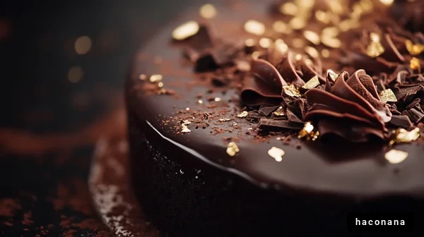 リッチなチョコレートケーキ
