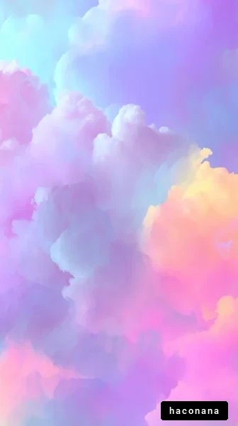 幻想的な雲の景色