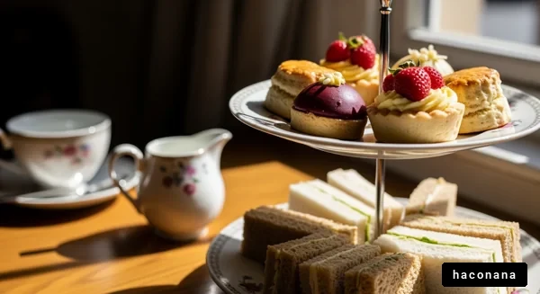 優雅なティータイムの風景