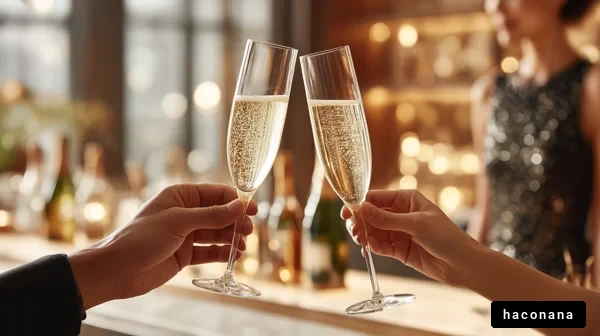 乾杯の瞬間