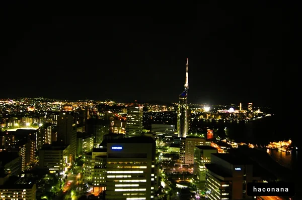 夜景の美しい都市風景