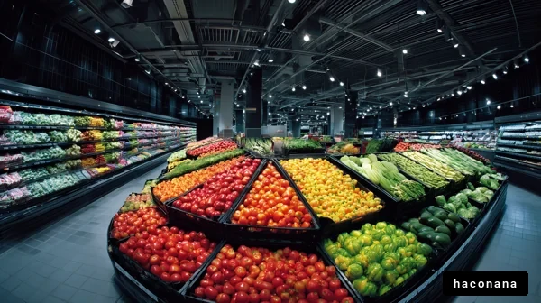 色とりどりの新鮮野菜