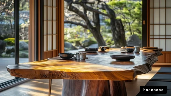 和風のダイニングスペース