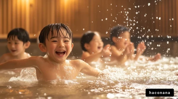 楽しい子どもの水遊び