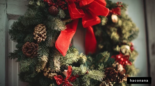 クリスマスのリース
