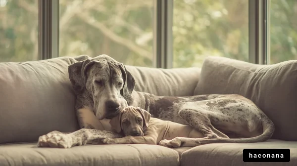 愛らしい犬たちのひととき