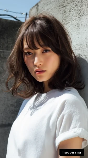 魅力的な女性のポートレート