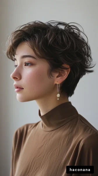 シンプルなファッションポートレート