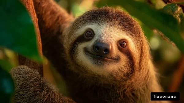 スロースの可愛らしい表情