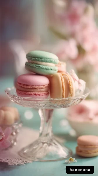 色とりどりのマカロン