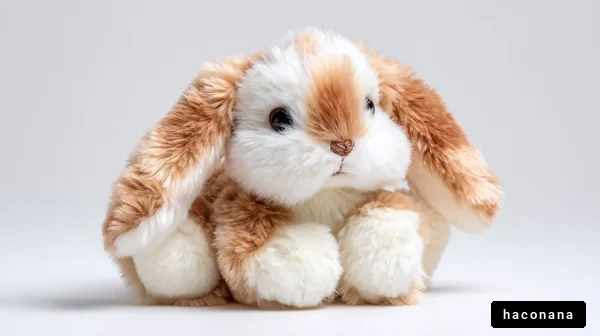 かわいいウサギのぬいぐるみ
