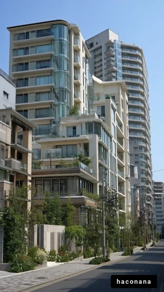 近代的な都市の風景