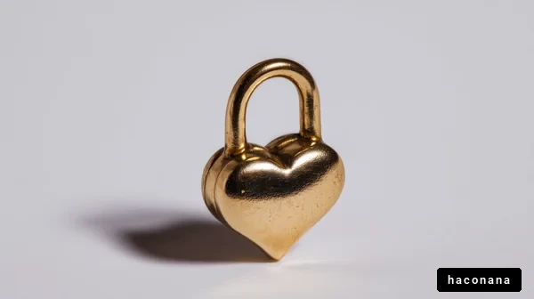 愛を象徴する金の鍵