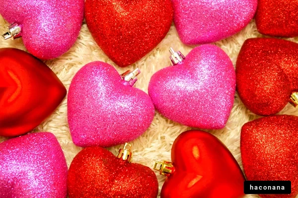 ハートの装飾品
