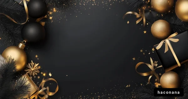 ゴージャスなクリスマスデザイン