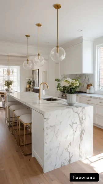 モダンなキッチンの風景