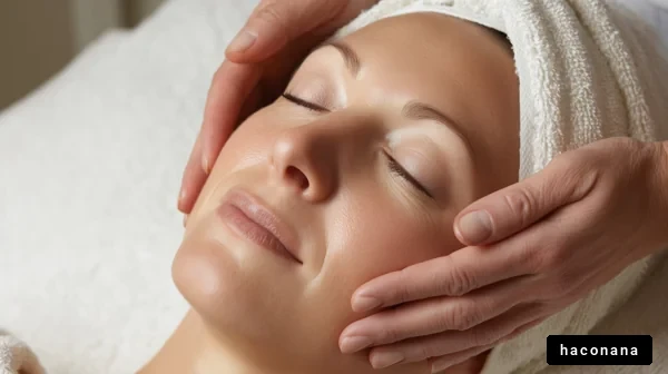 リラックスしたスパのひととき