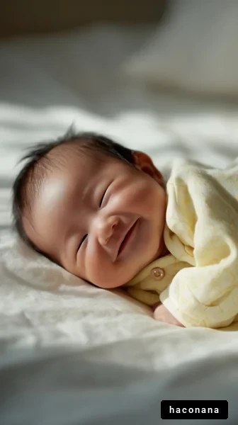 笑顔の赤ちゃん