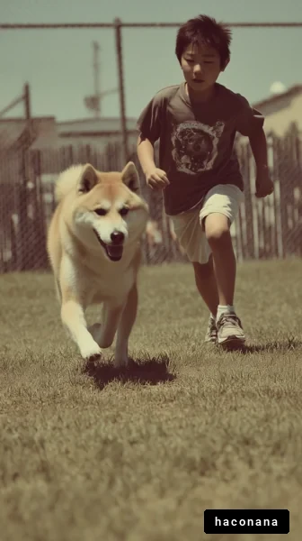 子供と犬の楽しい時間
