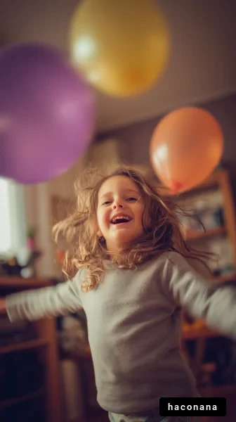 楽しそうな子供の笑顔