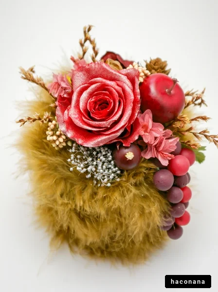 華やかなフラワーアレンジメント