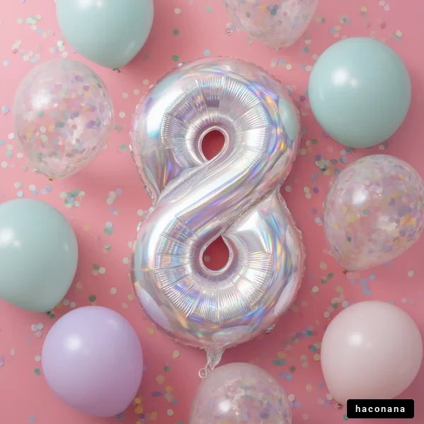 カラフルな誕生日パーティー