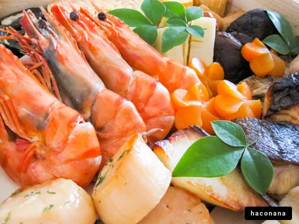 海の幸が盛りだくさん