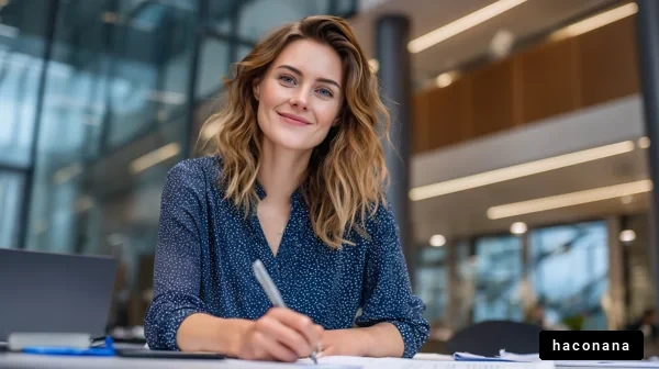 オフィスでの仕事風景