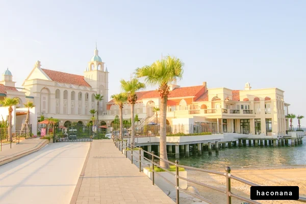 海辺の美しい建物