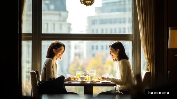 友達との楽しい食事