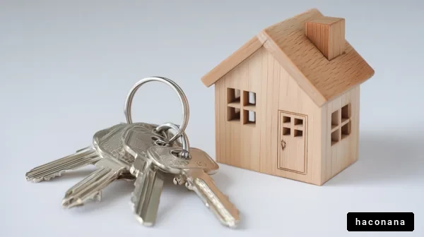 家と鍵のシンボル