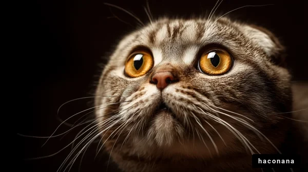 魅惑的な猫の表情