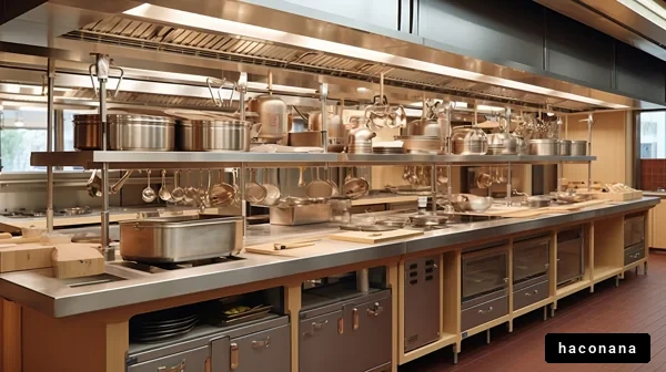 整然としたキッチンの風景