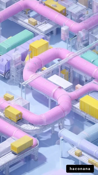 色とりどりの輸送システム