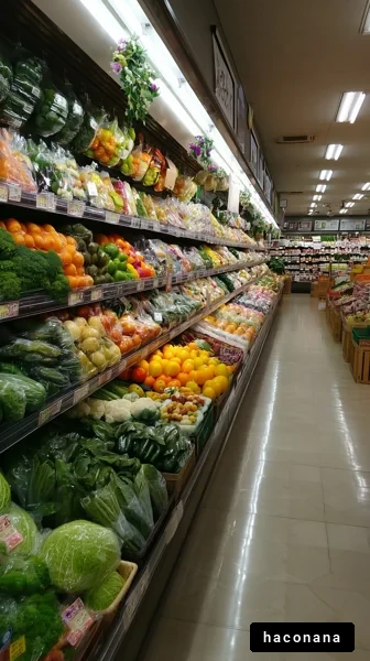 色とりどりの野菜と果物