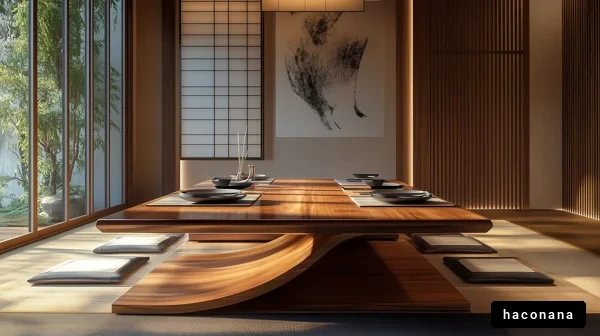 和を感じるダイニング空間