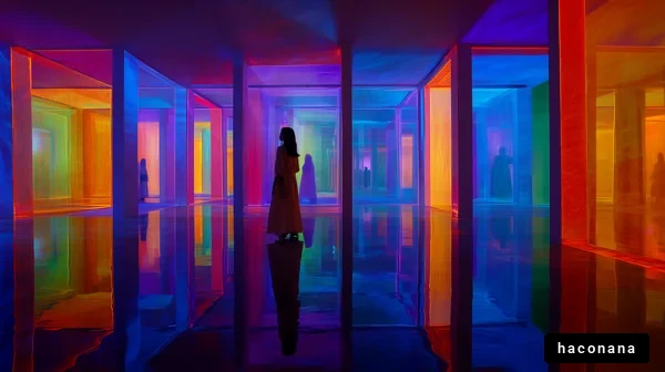 色彩が映える空間