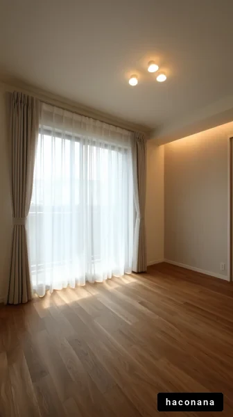 明るいリビングルームのインテリア