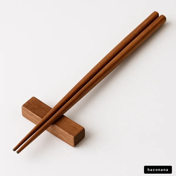 美しい箸と箸置き