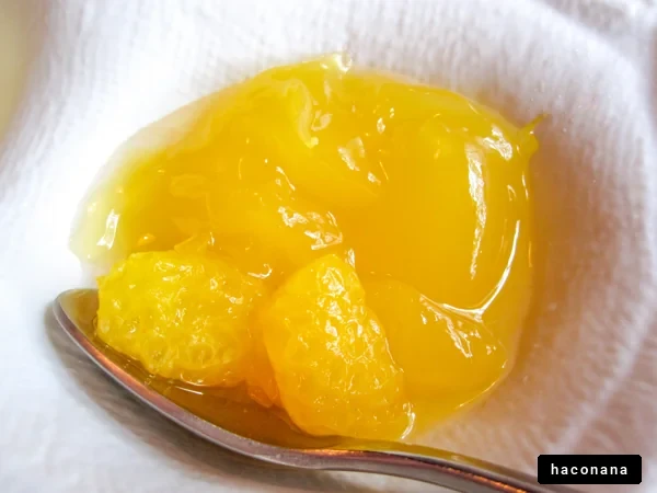 柑橘類のゼリー